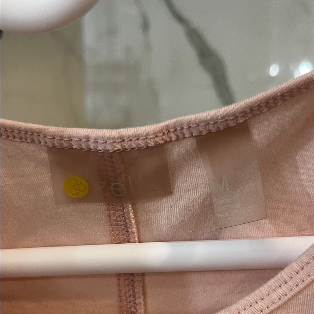 Zella Light Pink Tank Top - Picture 2 of 6